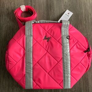 Lug- Rowboat- Magenta with Silver